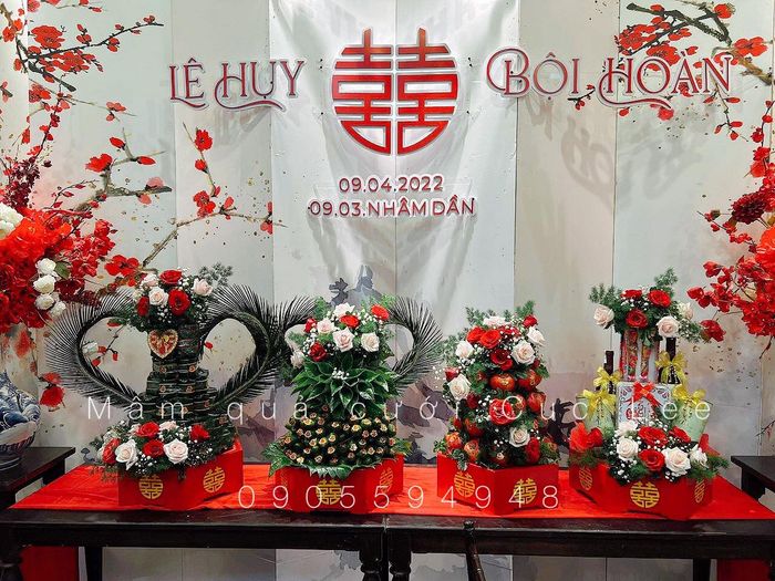 Hình ảnh bộ mâm quả sang trọng từ CUC LEE