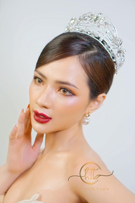 Hình ảnh tác phẩm trang điểm tự nhiên tại Hồ Thiên Tuấn Makeup Academy