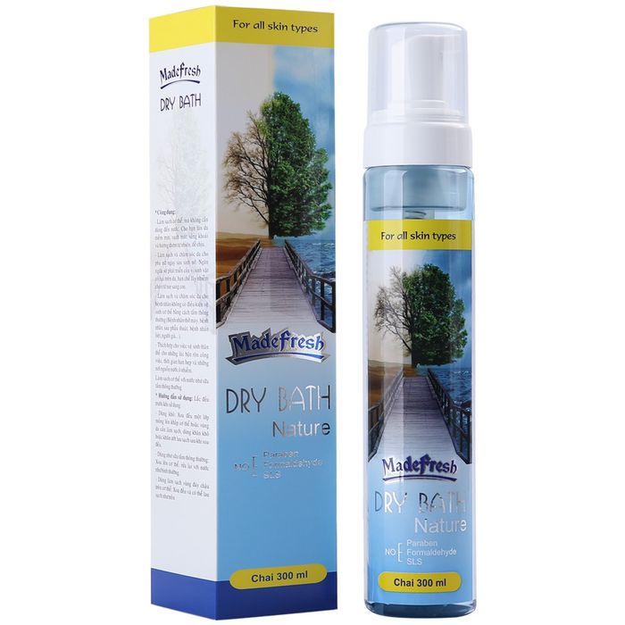 Sữa Tắm Khô Dry Bath Nature hình ảnh 1