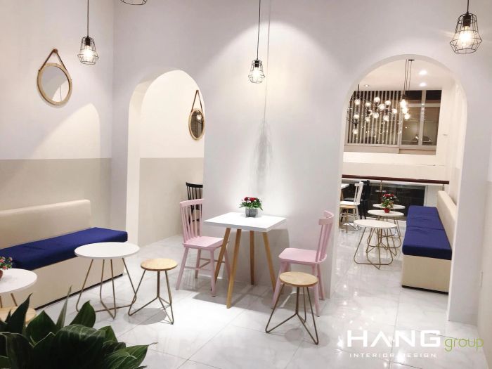 Không gian quán cafe phong cách bởi Hang-Interior