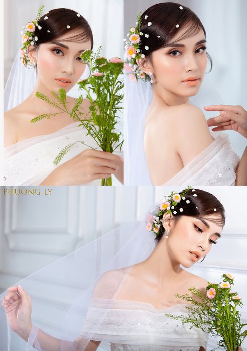 BST nghệ thuật make-up cô dâu - PhuongLy Makeup Academy (Phần 2)