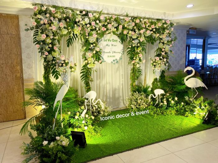 Hình ảnh thực tế trang trí cưới từ Iconic Decor & Event