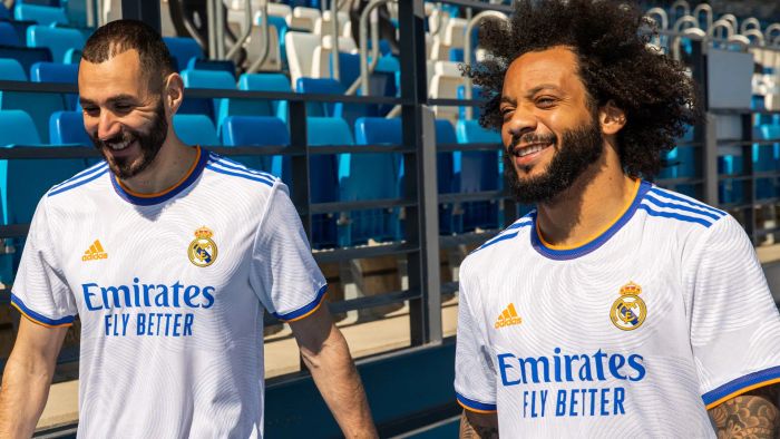 Benzema và Marcelo tỏa sáng trong trang phục sân nhà mới
