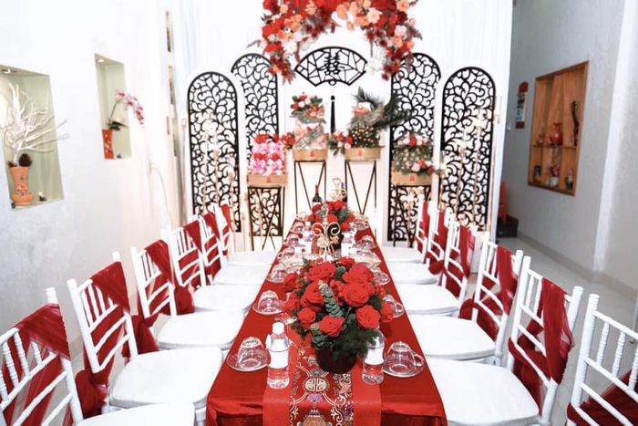 Không gian tiệc cưới sang trọng từ Khánh Vân Wedding