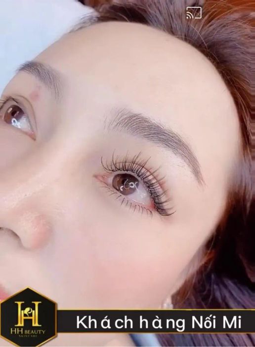 Quy trình nối mi chuyên nghiệp tại HH Beauty Spa
