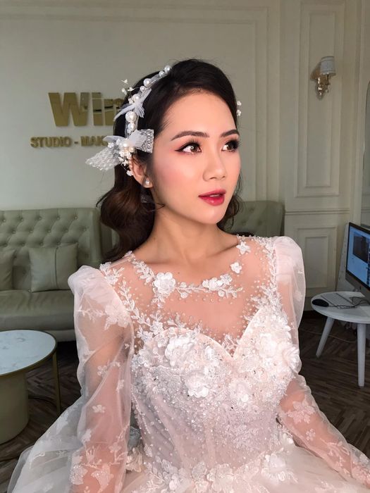 Hình ảnh tác phẩm trang điểm tinh tế tại Win's Studio