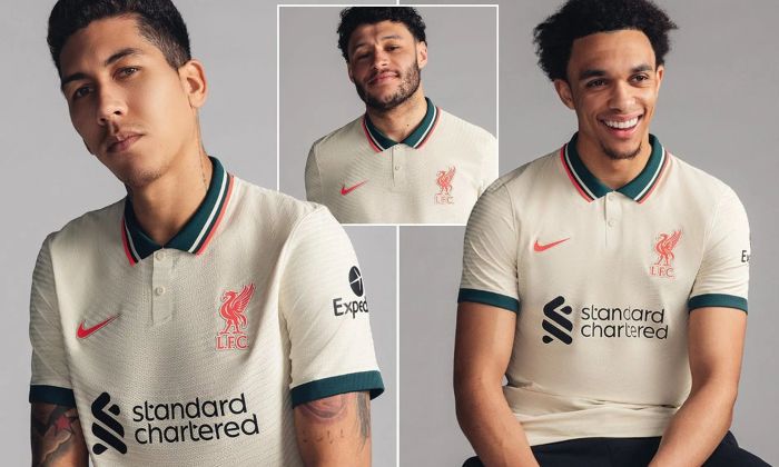 Trang phục sân khách Liverpool - Sự kết hợp giữa cổ điển và hiện đại