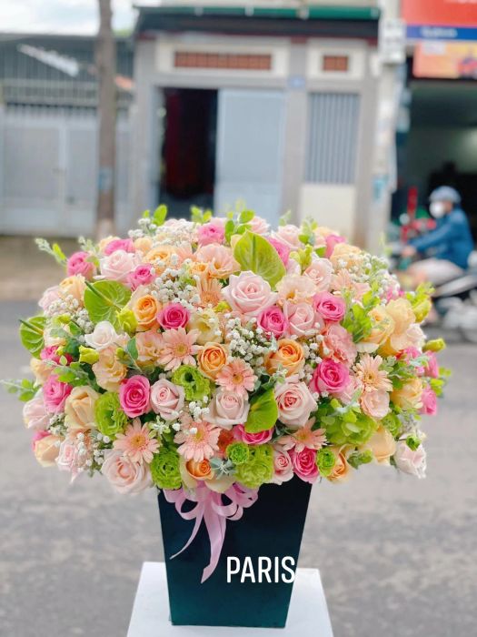 Hình ảnh ấn tượng từ shop hoa tươi Paris Buôn Ma Thuột