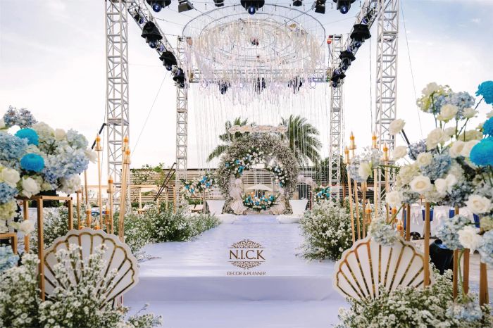 Không gian tiệc cưới tinh tế được thiết kế bởi NICK
