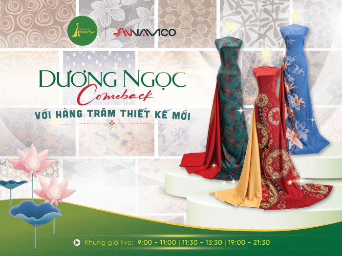 Hình ảnh kho vải đồ sộ tại Dương Ngọc