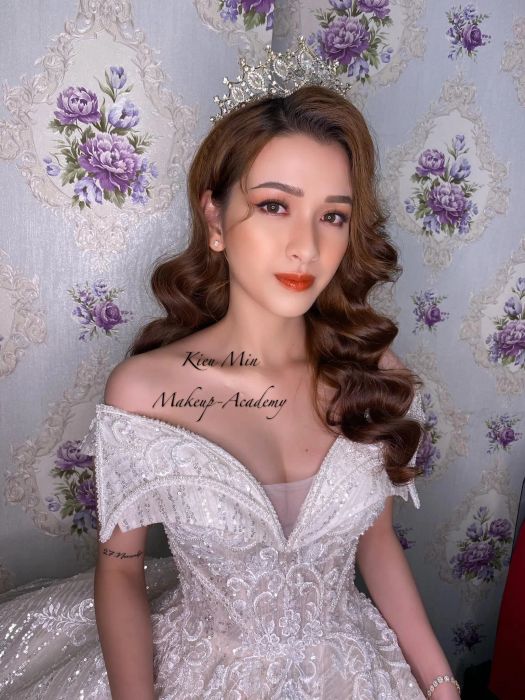 Tuyệt tác trang điểm cô dâu của MakeUp Kiều Min