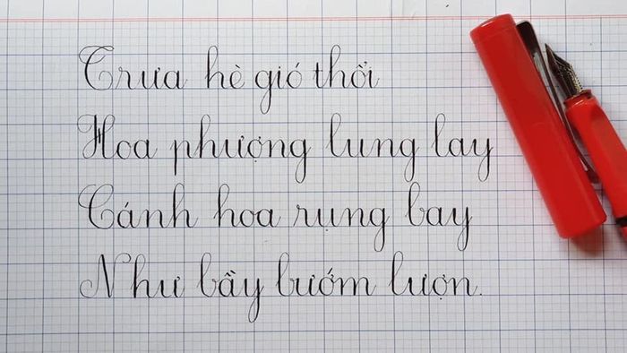 Không gian học tập tại Trung tâm Luyện Chữ Đẹp Cẩm Tú