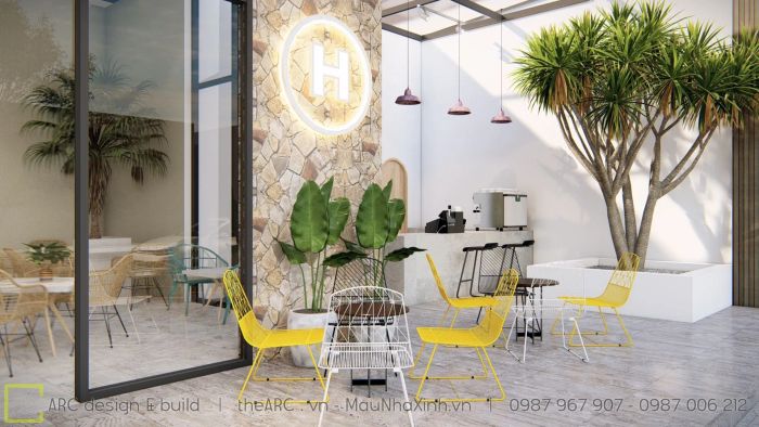 Thiết kế quán cafe độc đáo bởi ARC Design & Build