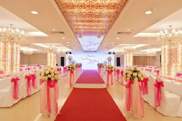 Không gian tiệc cưới lộng lẫy tại Moon Palace