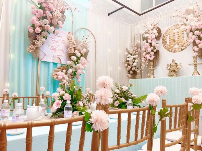 Bộ sưu tập ý tưởng trang trí cưới đẳng cấp tại Hoàng Huy