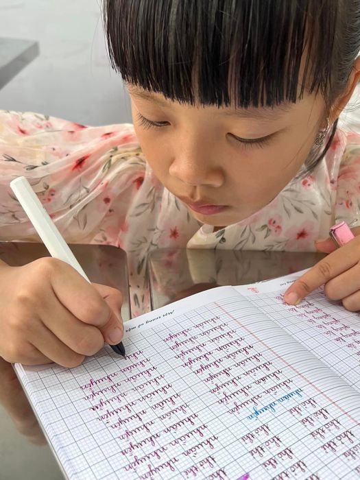 Thành quả học viên sau khóa học tại Luyện Chữ Đẹp Lê Nguyễn