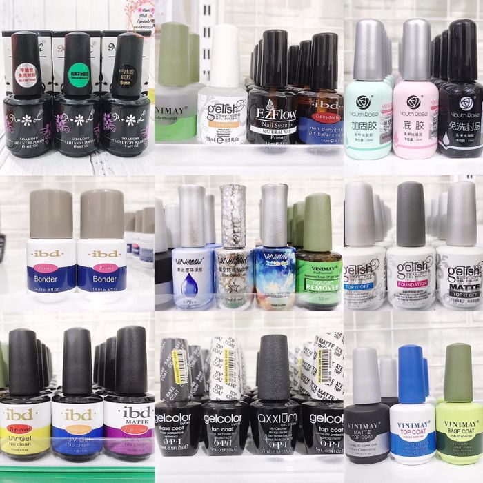 Không gian trưng bày ấn tượng tại HUVI NAIL