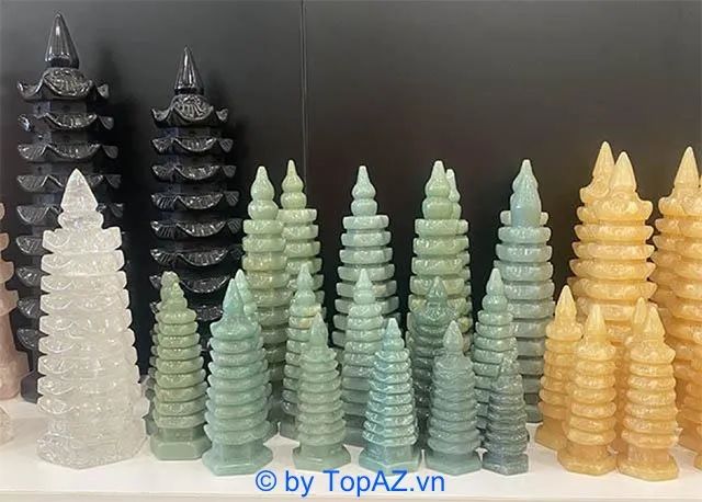 Tháp Văn Xương làm từ đá thạch anh Việt Nam - một trong những lựa chọn hàng đầu mang lại may mắn và trí tuệ