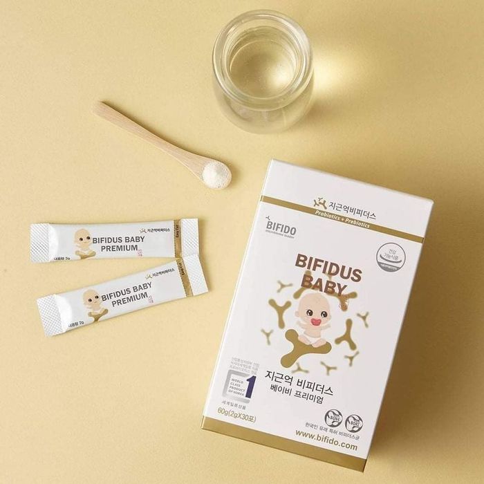 Hình ảnh thực tế Men vi sinh Bifido Bifidus Baby - Sản phẩm chính hãng từ Hàn Quốc