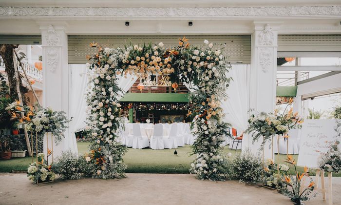 Không gian tiệc cưới sang trọng từ 1993 Wedding Decor