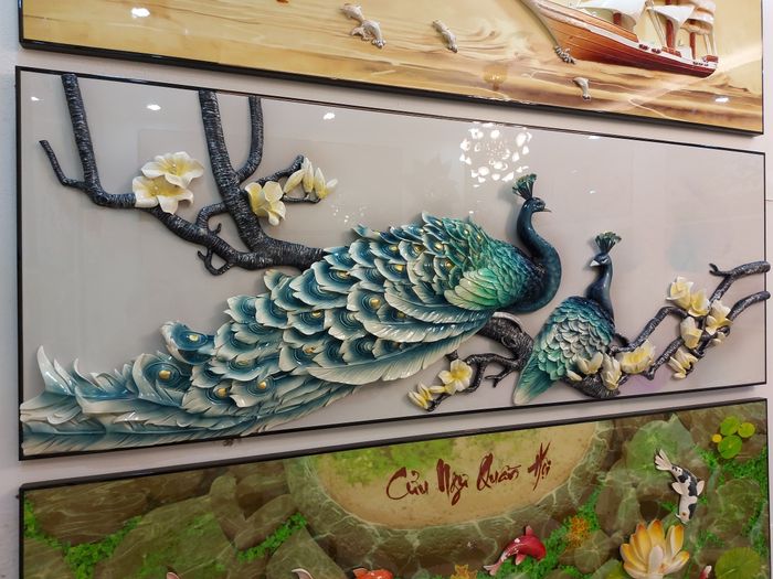 Tác phẩm nghệ thuật ấn tượng tại Tranh Tứ Phương