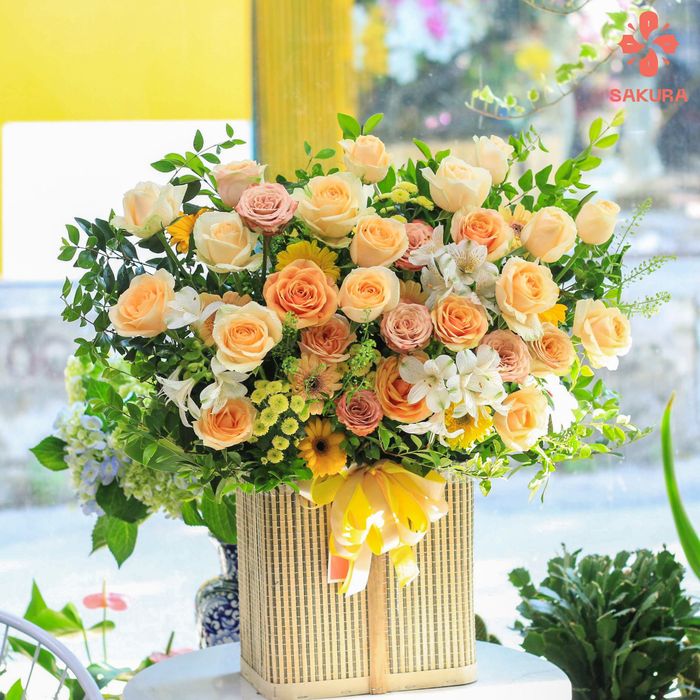 Tác phẩm hoa nghệ thuật Sakura Flower - Kiệt tác đầu tiên