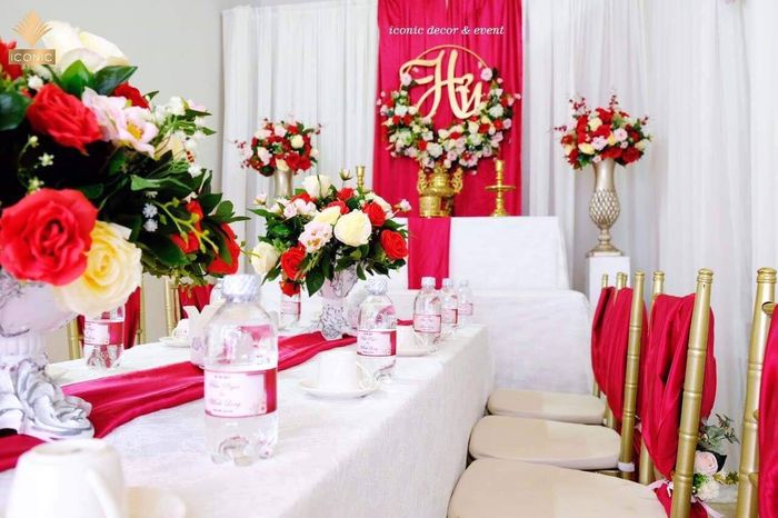 Hình ảnh trang trí cưới ấn tượng từ Iconic Decor & Event