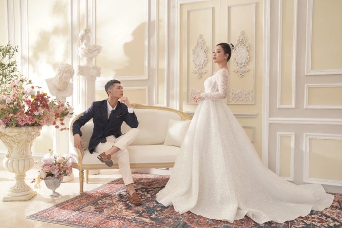 Khoảnh khắc tình yêu được ghi lại bởi Tuấn Anh Studio