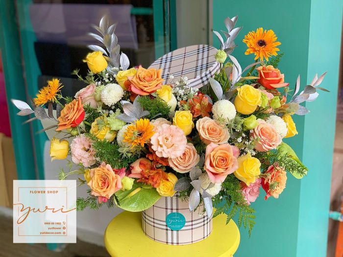 Những tác phẩm hoa tươi đầy cảm hứng tại Yuri Flower