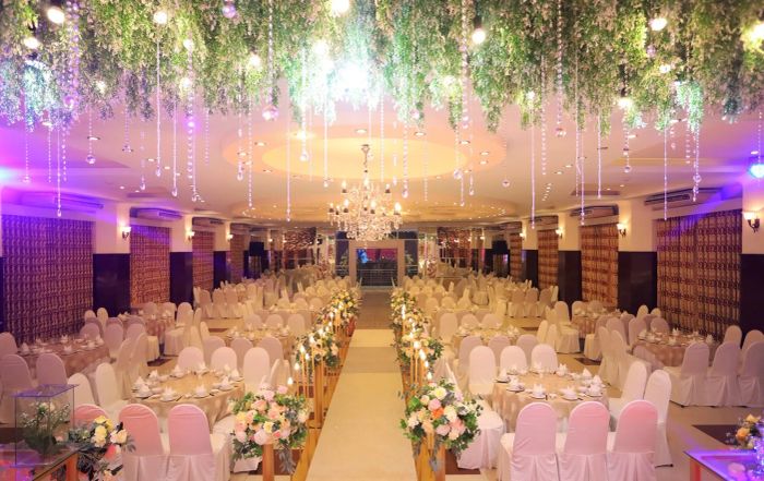 Không gian tiệc cưới sang trọng tại Angella