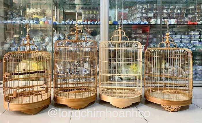 [Bộ sưu tập] Nghệ thuật chế tác lồng chim đỉnh cao tại Hoành Cơ