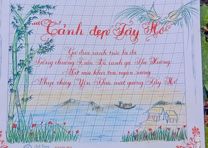 Không gian học tập tại Trung tâm Luyện Chữ Đẹp Cô Thủy