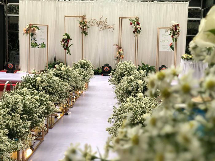 Hình ảnh không gian tiệc cưới tinh tế từ Nguyễn Gia Wedding