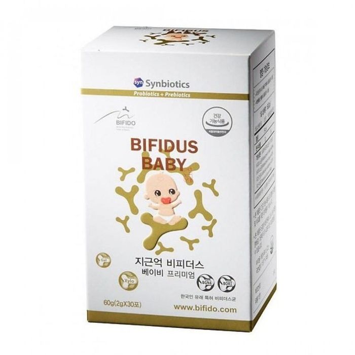 Hình ảnh bao bì Men vi sinh Bifido Bifidus Baby - Thiết kế an toàn cho trẻ em
