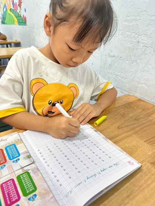 Không gian học tập tại Trung tâm Luyện Chữ Đẹp Ngọc Diệp