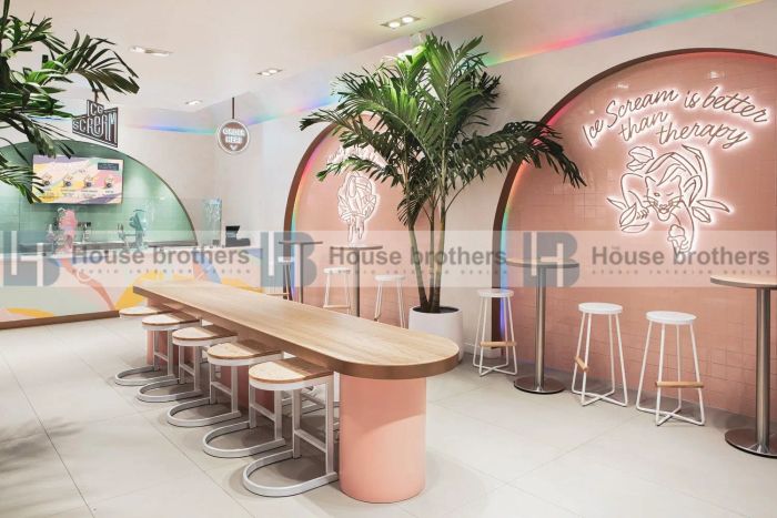 Không gian quán cafe ấn tượng bởi House Brother's