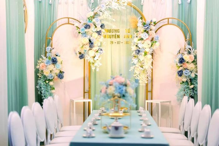 Không gian tiệc cưới ấn tượng từ TI.EN Wedding