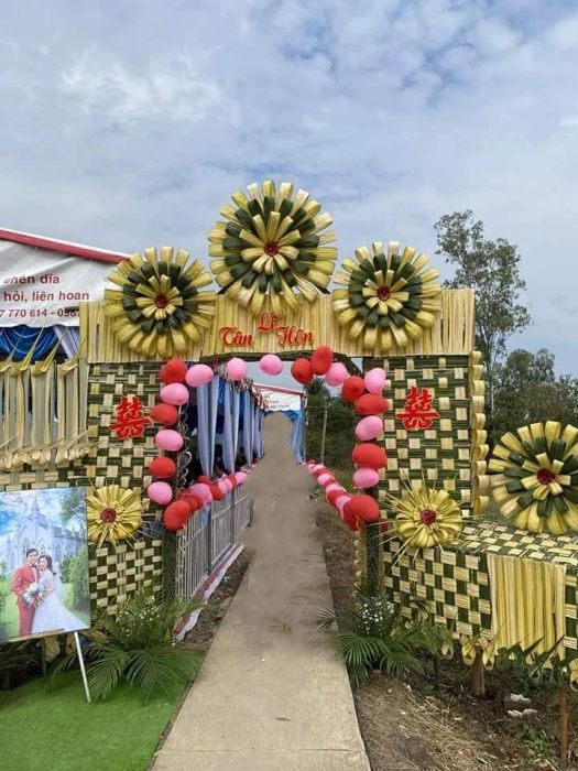 Không gian tiệc cưới lộng lẫy từ Rạp Cưới Huy Phú