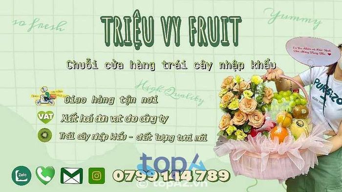 Triệu Vy Fruit - Tinh hoa trái cây Ngã Bảy