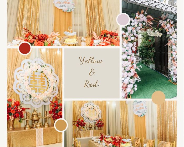 Hình ảnh không gian tiệc cưới sang trọng từ Nu Event Decoration