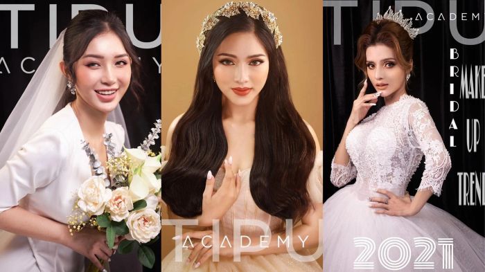 Tác phẩm trang điểm đa phong cách từ Tipu MakeUp Academy