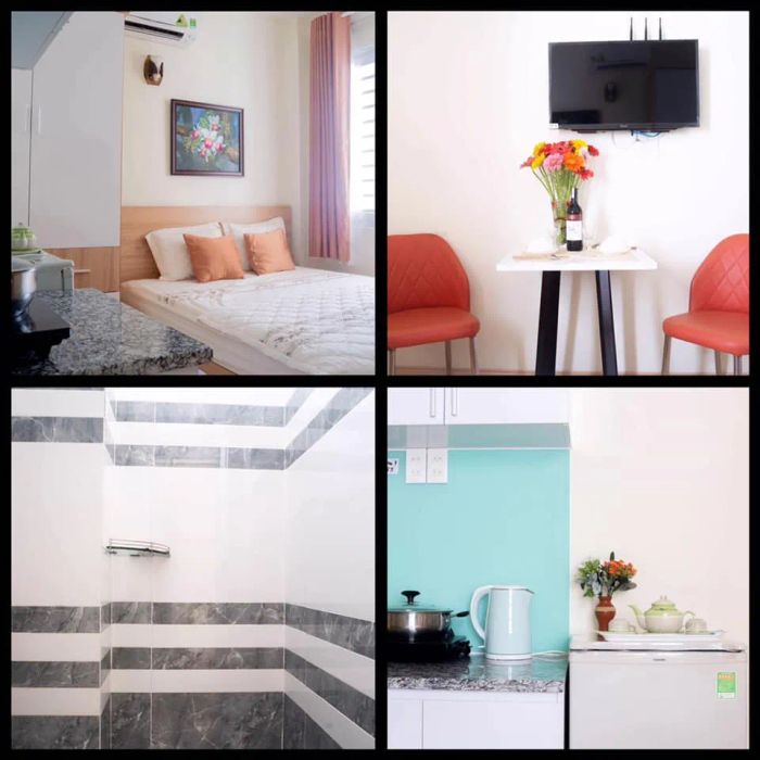 Helen Homestay Sài Gòn - Hình ảnh 2: Không gian căn hộ hiện đại và tinh tế, với những gam màu nhẹ nhàng mang lại cảm giác thư giãn, kết hợp cùng nội thất sang trọng, tạo nên một không gian sống lý tưởng giữa lòng thành phố.