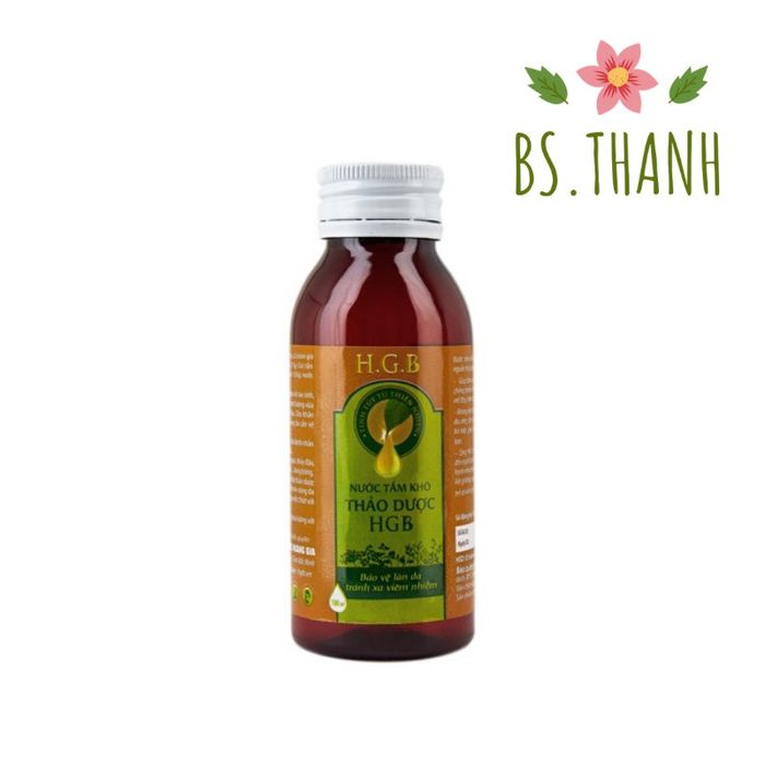 Nước tắm khô thảo dược HGB hình ảnh 1