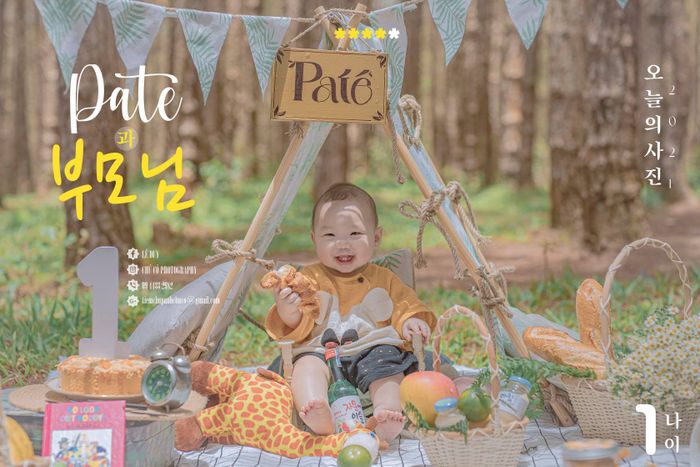 Tiệm Chụp Hình Chú Cò – Bộ ảnh bé yêu đáng nhớ