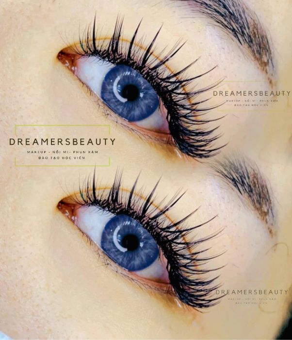 Kết quả nối mi thực tế tại Dreamers Beauty