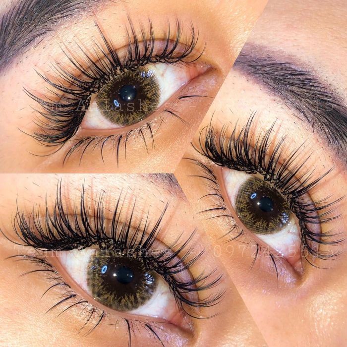 Kết quả nối mi thực tế tại An Lashes