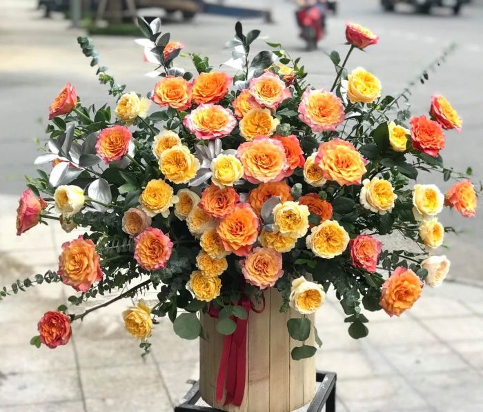 Tường Vi Flower - Nghệ thuật kết hoa đầy sáng tạo