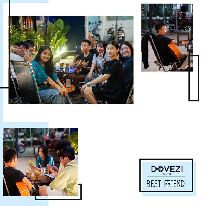Không gian sang trọng và ấm cúng tại DoveZi Coffee