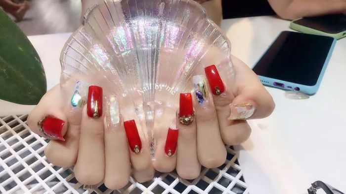 Không gian sang trọng tại Hằng Hồ Nails & Beauty