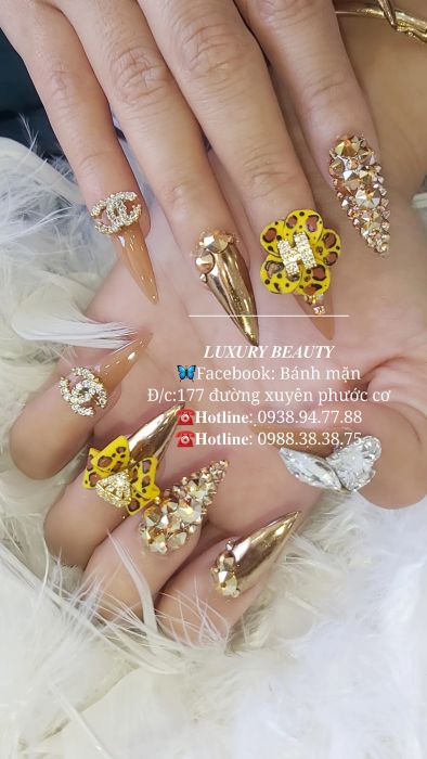 Bộ sưu tập nail sang trọng tại Luxury Beauty